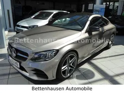 Mojavesilber metalliclack Gebraucht 2020 Mercedes C300 AMG line Coupé | 33.700 € (Superpreis)