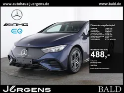 Blau metalliclack sodalithblau Gebraucht 2024 Mercedes EQE350 AMG Limousine | 51.880 € (Guter Preis)