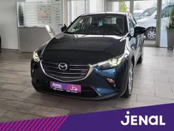 Deep crystal blue Gebraucht 2018 Mazda CX-3 Exclusive-Line SUV | 16.280 € (Fairer Preis)