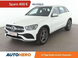 Weiß Gebraucht 2021 Mercedes GLC220 AMG line SUV | 40.590 € (Fairer Preis)