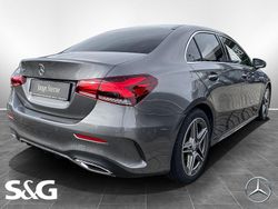 Metalliclack mountaingrau Gebraucht 2020 Mercedes A200 AMG Limousine | 28.477 € (Fairer Preis)