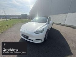 Weiß Gebraucht 2022 Tesla Model Y Long Range AWD SUV | 35.800 € (Guter Preis)