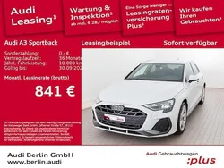 Daytonagrau perleffekt Gebraucht 2025 Audi A3 Sportback e-tron S-Line Limousine | 54.400 € (Fairer Preis)