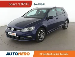 Blau Gebraucht 2018 VW Golf VII Sound Limousine | 14.720 € (Fairer Preis)
