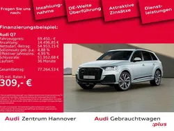 F0 satellitsilber metallic Gebraucht 2023 Audi Q7 S-Line SUV | 69.450 € (Guter Preis)