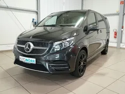 Grau Gebraucht 2021 Mercedes V300 AMG line Van / Kleinbus | 49.900 € (Superpreis)