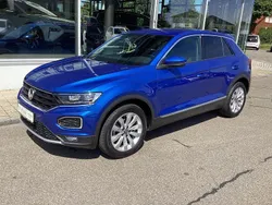 Ravennablau metallic Gebraucht 2021 VW T-Roc Sport SUV | 24.990 € (Fairer Preis)