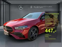 Rot Gebraucht 2023 Mercedes CLA250e AMG Limousine | 37.950 € (Fairer Preis)