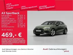 Distriktgrün metallic Gebraucht 2024 Audi A3 S-Line Limousine | 36.879 € (Etwas zu teuer)