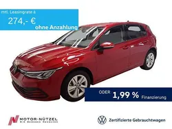 Kings red metallic Gebraucht 2024 VW Golf VIII Life Limousine | 26.930 € (Fairer Preis)