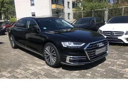 Mythosschwarz metallic Gebraucht 2018 Audi A8L Limousine | 44.900 € (Guter Preis)