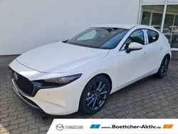 Weiß Gebraucht 2024 Mazda 3 Exclusive Limousine | 29.990 € (Etwas zu teuer)