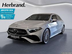 Metalliclack hightechsilber Gebraucht 2024 Mercedes A200 AMG Limousine | 31.990 € (Fairer Preis)