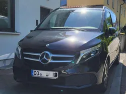 Obsidianschwarz metallic Gebraucht 2019 Mercedes V300 Avantgarde Edition Van / Kleinbus | 34.999 € (Superpreis)