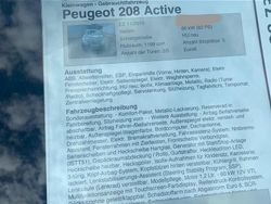 Andere farben Gebraucht 2015 Peugeot 208 Active Kleinwagen | 6.000 € (Etwas zu teuer)