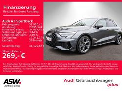 Daytonagrau perleffekt Gebraucht 2024 Audi A3 S-Line Limousine | 31.930 € (Teuer)