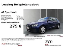 Blau Gebraucht 2024 Audi A1 Sportback Advanced Plus Kleinwagen | 22.699 € (Fairer Preis)