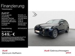 Mythosschwarz metallic Gebraucht 2021 Audi Q7 S-Line SUV | 59.930 € (Guter Preis)
