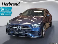 Metalliclack sodalithblau Gebraucht 2024 Mercedes C220 AMG Limousine | 41.780 € (Fairer Preis)
