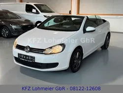 Oryxweiß perlmutteffekt Gebraucht 2014 VW Golf Cabriolet Basis Cabrio | 8.490 € (Fairer Preis)