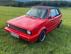 Rot Gebraucht 1992 VW Golf Cabriolet Sportline Cabrio | 9.999 €