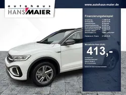 Pure white / schwarz Gebraucht 2025 VW T-Roc R-line SUV | 47.999 €