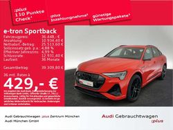 Catalunyarot metallic Gebraucht 2021 Audi e-tron S-Line SUV | 36.448 € (Superpreis)