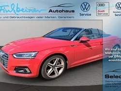 Tangorot (metallic) Gebraucht 2018 Audi A5 Cabriolet S-Line Cabrio | 27.790 € (Superpreis)