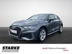 Blau Gebraucht 2022 Audi A3 Sportback e-tron S-Line Limousine | 27.440 € (Guter Preis)