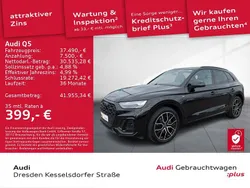 0e mythosschwarz metallic Gebraucht 2022 Audi Q5 S-Line SUV | 37.490 € (Guter Preis)