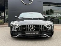 Schwarzlack obsidianschwarz Gebraucht 2024 Mercedes SL43 AMG Premium Plus Cabrio | 102.830 € (Fairer Preis)