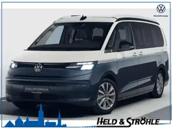Candyweiß/ starlight blue met Neu 2025 VW California Beach Van | 74.700 €