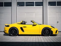 Gelb Gebraucht 2022 Porsche Boxster Spyder Cabrio | 109.900 € (Fairer Preis)