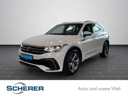 Pure white Gebraucht 2023 VW Tiguan R-line SUV | 29.940 € (Fairer Preis)