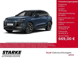 Blau Gebraucht 2024 Audi Q6 e-tron Sport SUV | 69.490 € (Fairer Preis)