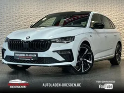 Moonweiss metallic Gebraucht 2024 Skoda Scala Monte Carlo Kleinwagen | 25.999 € (Etwas zu teuer)