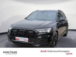 Mythosschwarz metallic Gebraucht 2022 Audi Q7 S-Line SUV | 61.980 € (Etwas zu teuer)