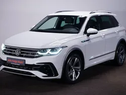 Weiss Gebraucht 2021 VW Tiguan R-line SUV | 30.449 € (Guter Preis)