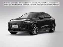 Mythosschwarz metallic (metallic) Gebraucht 2025 Audi Q6 Sportback e-tron Basis SUV | 84.370 € (Fairer Preis)
