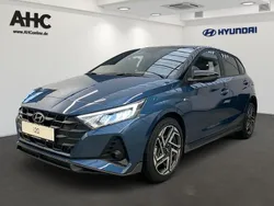 Blau vibrant blue/ phantom bla Gebraucht 2024 Hyundai i20 N Line Limousine | 22.900 € (Fairer Preis)