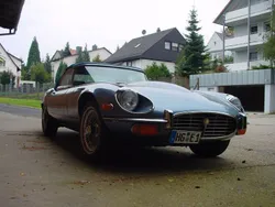 Blau Gebraucht 1973 Jaguar E-Type Cabrio | 124.000 €