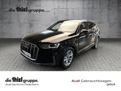 Schwarz Gebraucht 2022 Audi Q7 S-Line SUV | 60.990 € (Etwas zu teuer)