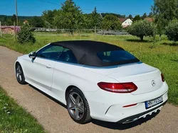 Weiß Gebraucht 2018 Mercedes C200 AMG line Cabrio | 27.000 € (Guter Preis)