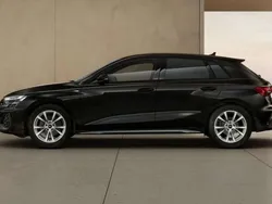 Mythosschwarz metallic Neu 2025 Audi A3 Sportback S-Line Limousine | 39.673 € (Guter Preis)