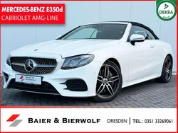 Weiß Gebraucht 2019 Mercedes E350 AMG line Cabrio | 47.990 € (Teuer)
