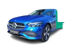 Blau Gebraucht 2024 Mercedes C180 Advanced Plus Limousine | 36.296 € (Fairer Preis)