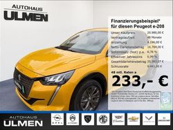 Gelb Gebraucht 2023 Peugeot e-208 Allure Kleinwagen | 20.980 € (Guter Preis)