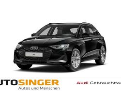 Mythosschwarz metallic Gebraucht 2024 Audi A3 Sportback Advanced Plus Limousine | 32.940 € (Fairer Preis)