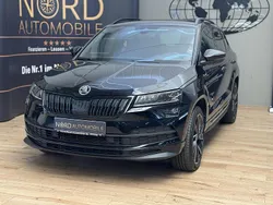 Crystalschwarz meta (metallic) Gebraucht 2021 Skoda Karoq SportLine SUV | 29.899 € (Fairer Preis)