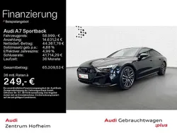 Mythosschwarz metallic Gebraucht 2024 Audi A7 S-Line Kleinwagen | 57.999 € (Guter Preis)